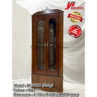 Yi Success Almari Hiasan Corner / Hall Cabinet / Corner Display Cabinet / Living Room Cabinet / 2 Doors Display Cabinet
