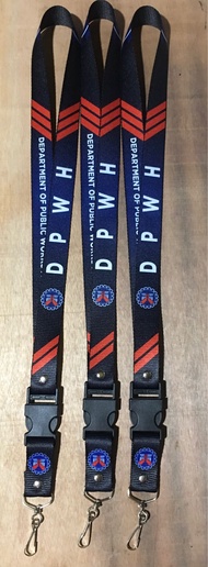 (Department of Public Works and Highways DPWH)design ID Lace Lanyard ID sling