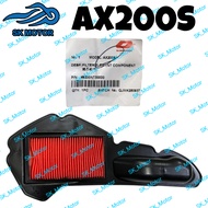 QJ MOTOR AX200S AX200 S Original Element Assy Component Air Cleaner Air Filter Saringan Udara 49200N