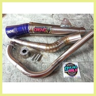 ✑ ☈ ◬ DAENG SAI4  OPEN PIPE WITH SILENCER FOR SNIPER 155