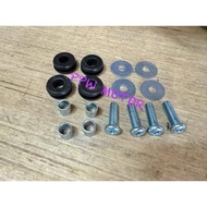 น็อตชุดสี น็อตเฟรม Yamaha Y100 Mate100 พร้อมกิ๊บ ทั้ง คัน สินค้าได้ครบตามภาพประกอบ สินค้าพร้อมส่ง