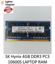 SK Hynix DDR3 1333Mhz 4GB 2Rx8 PC3 10600S LAPTOP RAM - Used