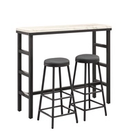 [特價]Homelike 維文4尺吧台桌椅組(含二椅)-免組裝