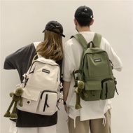 Korean Simple Schoolbag Anti-Theft Anti-Seismic Preppy Style Backpack Computer Backpack College students bag