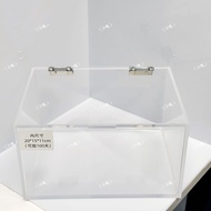 Money Bag Use Acrylic Money Box Flip 52 Weeks Cash 31 Days Metal Hinge Storage Customization