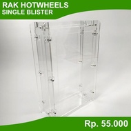 HOTWHEELS SINGLE BLISTER ACRYLIC CARD REGULAR RACK