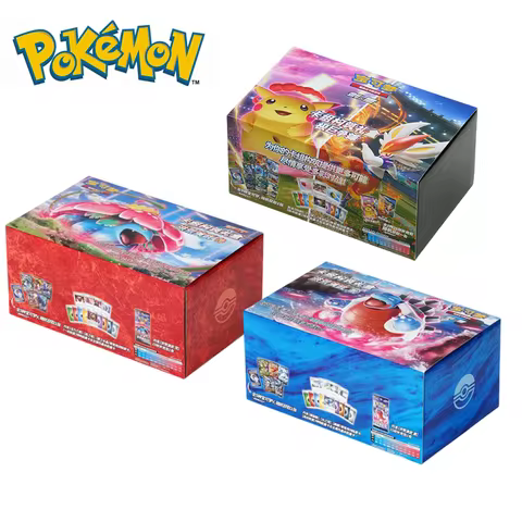 Originals Pokemon Card Game Pikachu Trading Booster Box Chinese Venusaur Blastoise Battle Cards Coll