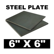 MS STEEL PLATE BASE PLATE THICK 6 X 6 INCHES