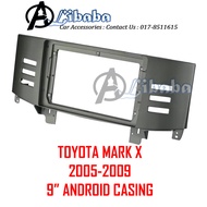9" TOYOTA MARK X 2005-2009 Android Monitor Player Casing Plug And Play