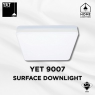 YETPlus Surface Downlight YET9007 White SIRIM LED Lamp Light Ceiling Square 18W 30W 40W 6500K 3500K 