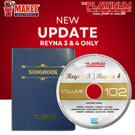 The Platinum Songbook for Reyna 3 and Reyna 4 Updated CD with Songbook Volume 102