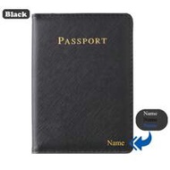 [Customized] Personalized Ultra-Thin High-Grade PU Passport Cover Leather Travel Accessories Passpor