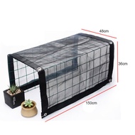 【In stock】Balcony Mesh Sun Shade Sail Multipurpose Easy Installation Breathable Sun Protection Sun S