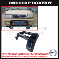 TOYOTA UNSER (1994-2004) OEM STANDARD STYLE FRONT BUMPER GUARD  KANGAROO K BAR PROTECTOR PU POLYURET