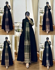 BEENA BASIC // COD // GAMIS TERBARU BRAND D2COLLECTION MOTIF CANTIK MIX POLOSAN MODEL KEKINIAN BERLA