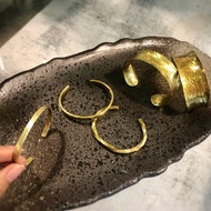 體驗 黃銅手鐲體驗課程 花蓮金工 個性 刻字 聖誕禮物