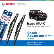 Bosch Advantage U Hook Wiper Set for Isuzu MUX / MUX (22"/17")