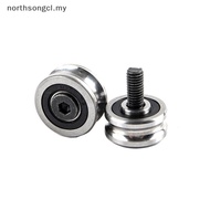 NOR SG15 SG20 SG25 SG66+M5 M6 M8 Screw Steel Pulley Ball Bearings Tra Guide Roller N