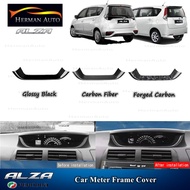 HermanAuto Perodua Alza Old Lama 2013-2021 Meter Cover Frame Garnish Accessories