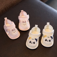 Baby Sandals Summer Breathable Mesh Cloth Shoes Male Female Baby Cartoon Sandals Soft-Soled Front Sh