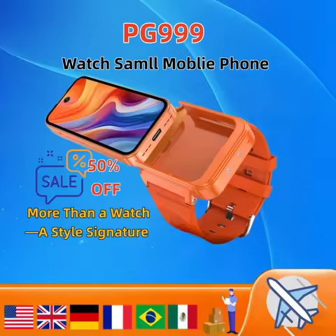PG999 Smartwatch Phone Touch GPS Dual SIM 4G Wi-Fi StandbGlobal Screen Connect Octa-Core Powerhouse 