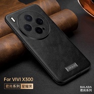 For Vivo X200 Pro X200Ultra X300 Pro Case Luxury PU Leather PC Hard Shockproof Phone Cover Casing Fo