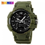 Jam Tangan Pria Elegan Skmei ARMY / casio / swiss army /karet rubber