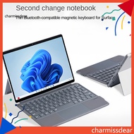 CHA Traditional Laptop Feel Keyboard for Surface Go Bluetooth-compatible Keyboard Backlit Bluetooth Keyboard for Microsoft Surface Go 3/2 Ergonomic Design with Trackpad