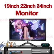 PC Monitor 19 inch/22 inches/24 inches  Display Murch Tablet Laptop Office HD Display sFrameless Fla