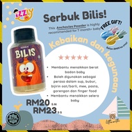 SERBUK IKAN BILIS SEASONING POWDER FOR BABY 7 BULAN BY IZZLY HOMEMADE FOOD HALAL TANPA PENGAWET DAN 