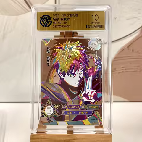 KAYOU Genuine Naruto Card 10 Graded AR SE NR BP CR SP PR XR CCG Rating Card Uzumaki Kakashi Rare Ani