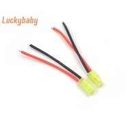 [LuckybabyS] 1pair Connector Male & Female 2pin Battery wire 16AWG new