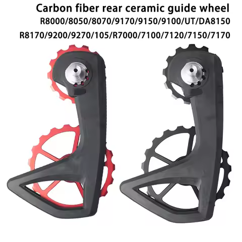 Ceramic Oversized Derailleur Pulley Wheel 13T/19T, Compatible with 105/Ultegra/Dura-Ace R7000 R7120 