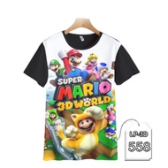 Mario Bros 3D Clothes Super Mario Bros Game Clothes Children's Series LP3D-558