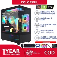 AMD RYZEN 5 5600 Desktop Computer Hexa-Core-Core 12 Thread 16GB RAM 512GB SSD Full Set Pc Computer