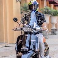 Lambretta G350 V200 High Front Windshield Extra Thick Height Available