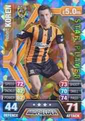 Match Attax 2013/2014 Robert Koren Hull City Star Player 13/14