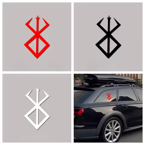 Berserk Guts Brand Vinyl Decal, High Quality Creative Stickers for Cartoon Fans, Fit for Car, Trucks