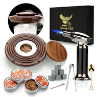 Cocktail Smoker Christmas Gifts for Him - Whiskey Smoker Kit with Torch - Old Fashioned Drink Smoker