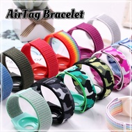 Wristband for Airtag Kids Adult, Adjustable Anti-Lost GPS Bracelet for kids Compatible with Air Tag, Nylon Watch Band Tracker Case Strap Holder