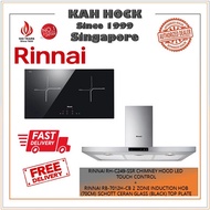 RINNAI RH-C249-SSR CHIMNEY HOOD + RINNAI RB-7012H-CB 2 ZONE INDUCTION HOB BUNDLE