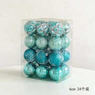 Christmas Decorations 3cm/6cm Christmas Balls Painted Balls Christmas Tree Decorations Hanging Balls
