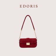 EDORIS premium suede handbag - 6866