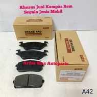 KAMPAS REM DEPAN STARLET KOTAK EP70 EP71 BRAKE PAD STARLET KOTAK EP70 EP71