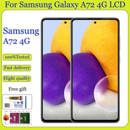 Original AMOLED For Samsung Galaxy A72 4G LCD Display Touch Screen With Frame Replacement