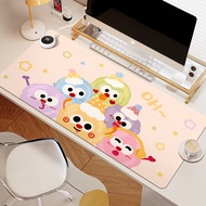 BOLANMEI | Cartoon Fuzzy Ball Mouse Pad Large Size