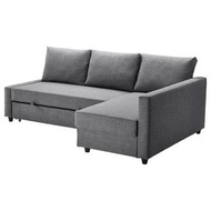 IKEA 宜家傢俬 L梳化 三人梳化 梳化床 Grey Sectional Sofa with Storage