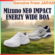 Mizuno NEO IMPACT ENERZY Wide BOA Golf Shoes Waterproof 4E 51GQ2693 Japan Auth