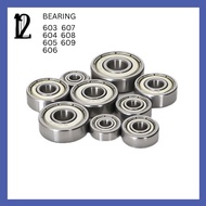 BEARING 603 604 605 606 607 608 609 / DEEP GROOVE BEARING / METAL BALL BEARING / MICRO MOTOR COFFEE 