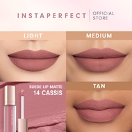 Instaperfect Suede Lip Matte (MLBB Nude Lip Cream Cover Blurry Transfer Resistant)